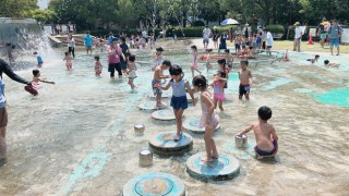 無料で遊べる！幼児向け「水遊び場」のある尼崎の公園