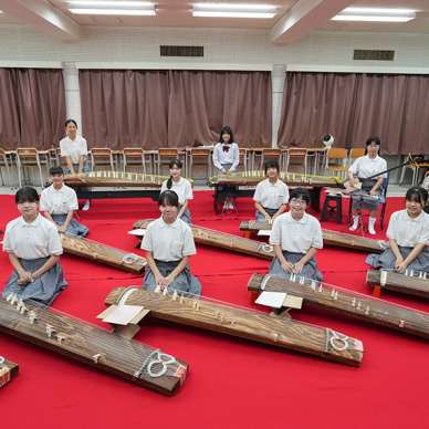 日本の文化を学ぶ多彩な部活動（武庫東中学校）