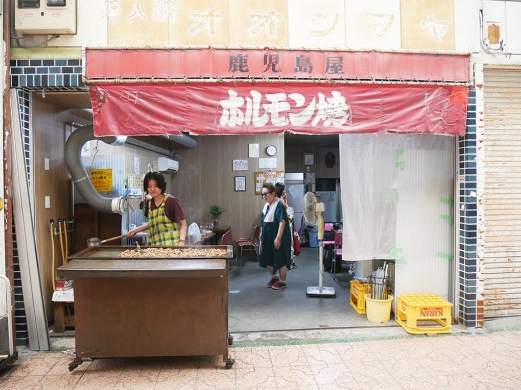 鹿児島屋の店先