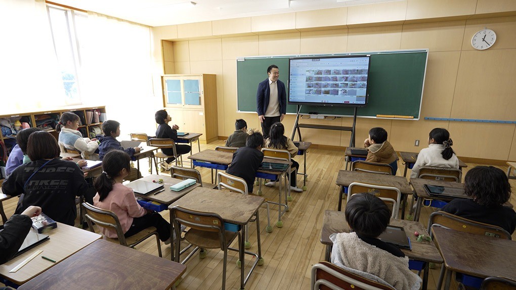 小学2年生の授業風景