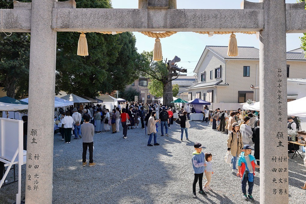 境内に広がる心地よいマルシェの風景 | LIFE | AMANISM-アマニスム（尼崎市） | 暮らしやすさの先にある住み心地