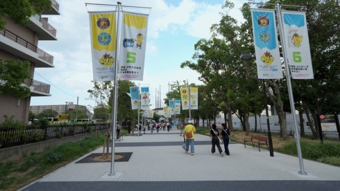 阪神大物駅周辺の様子2