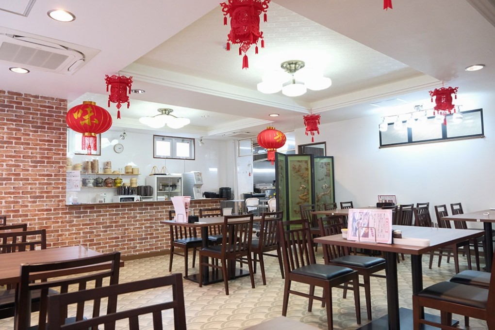 写真、味彩の店内の様子